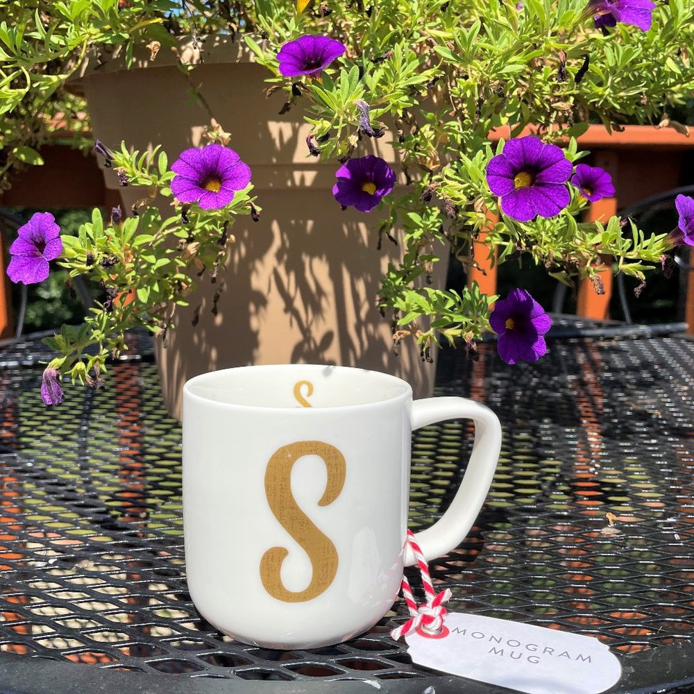 "S" Monogram Mug